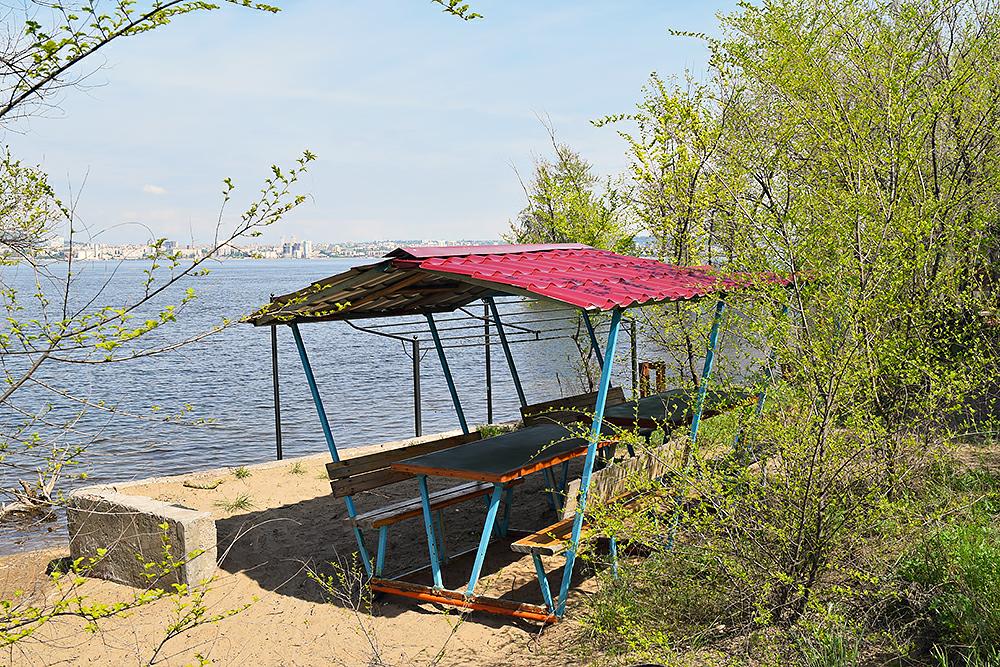 Пляжная беседка